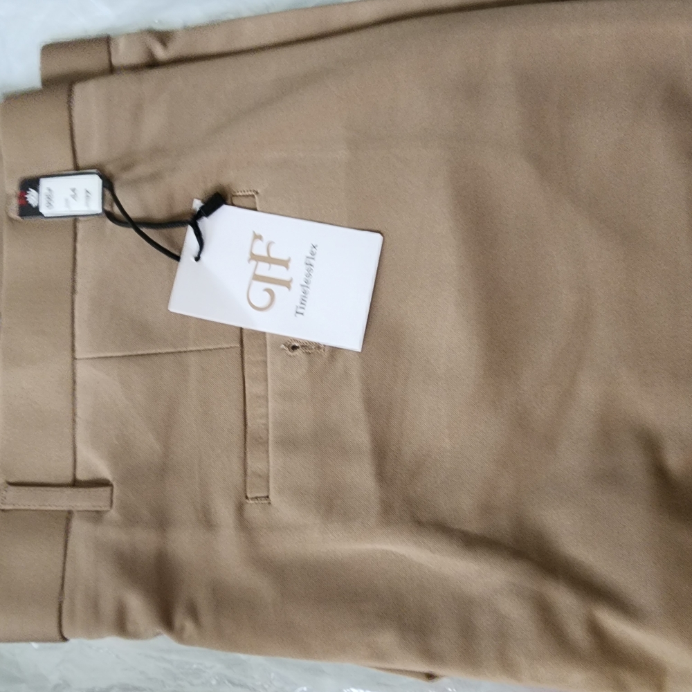 Timeless Flex Stretch Tan Men Pants